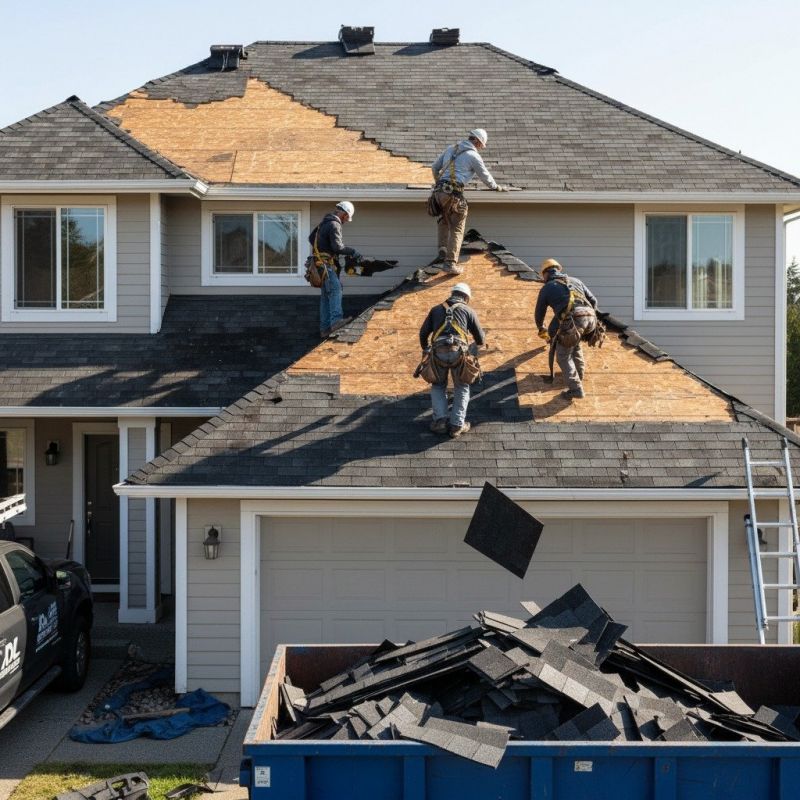 Asphalt Roof Replacement in Worcester, MA